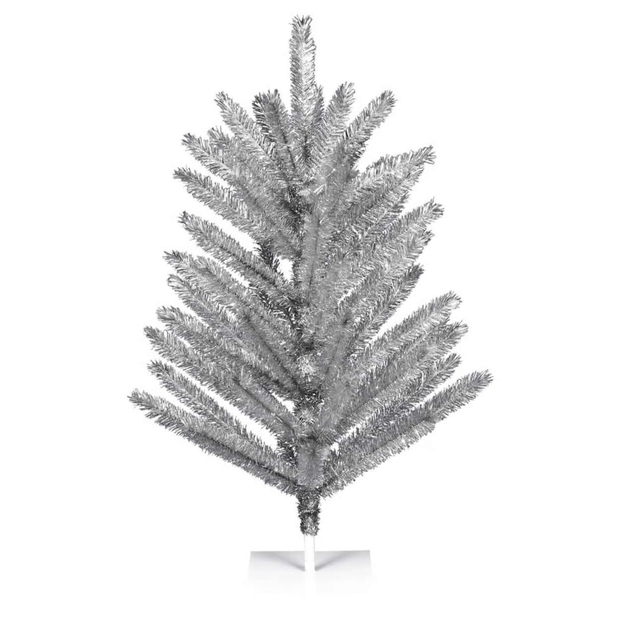 4ft. Unlit Vintage Aluminum Artificial Christmas Tree